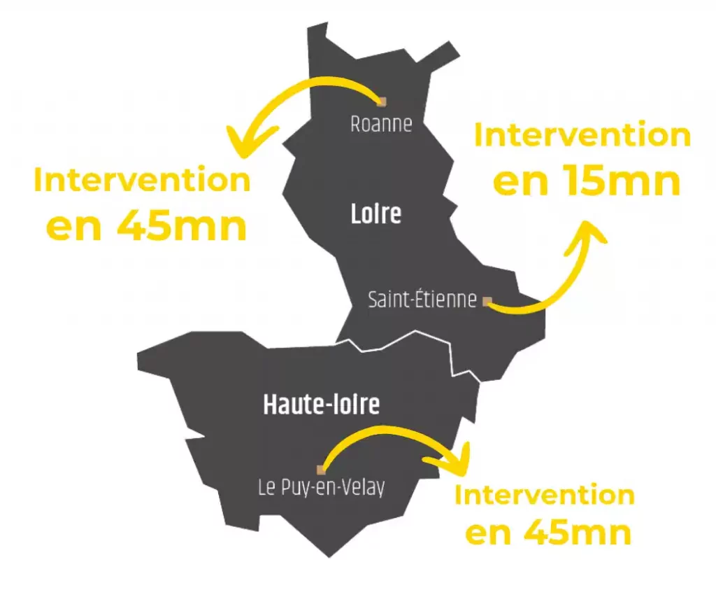 serrurier-automobile-saint-etienne-carte-d-intervention